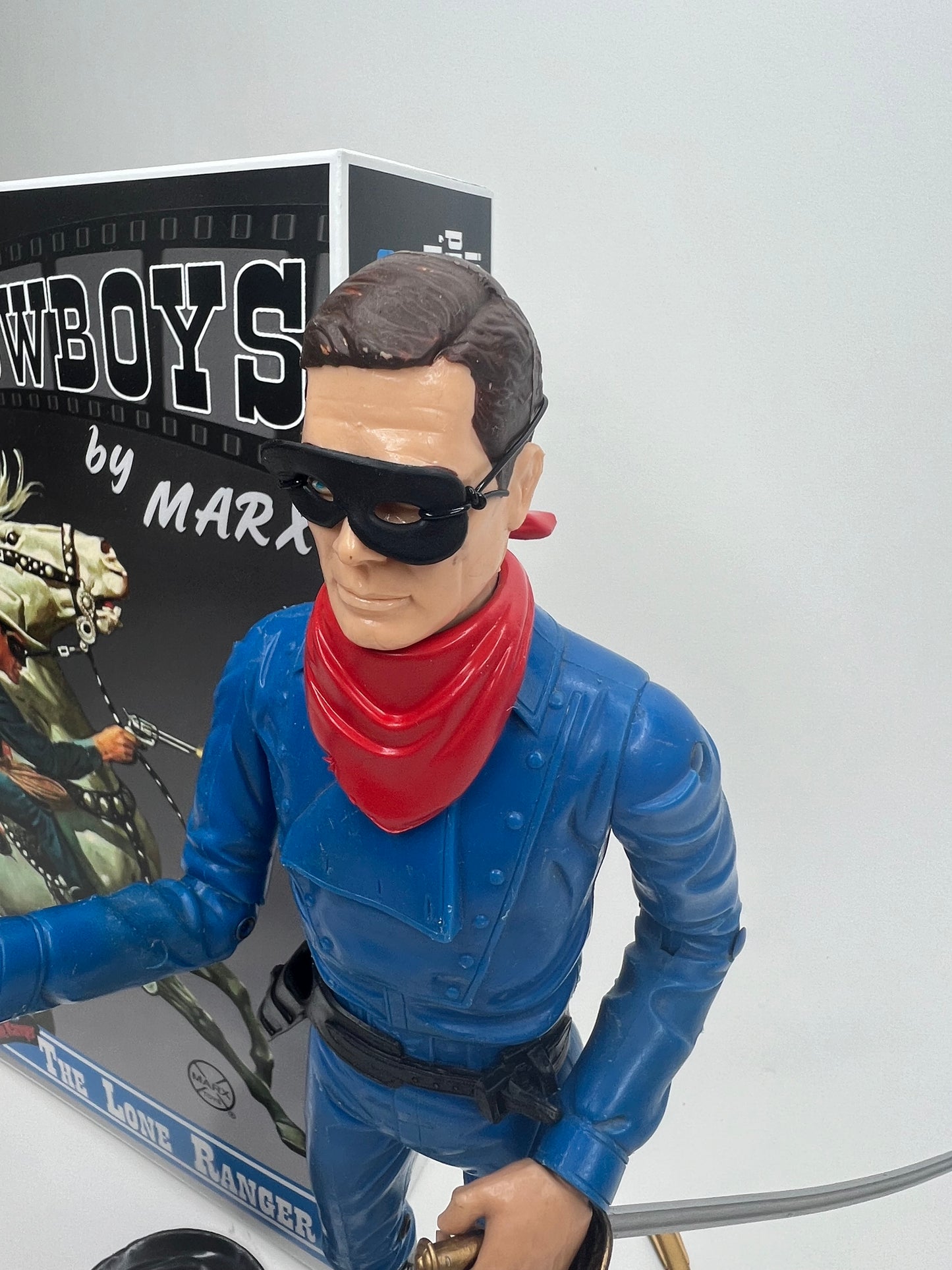 Lone Ranger custom w/ box and accessories!
