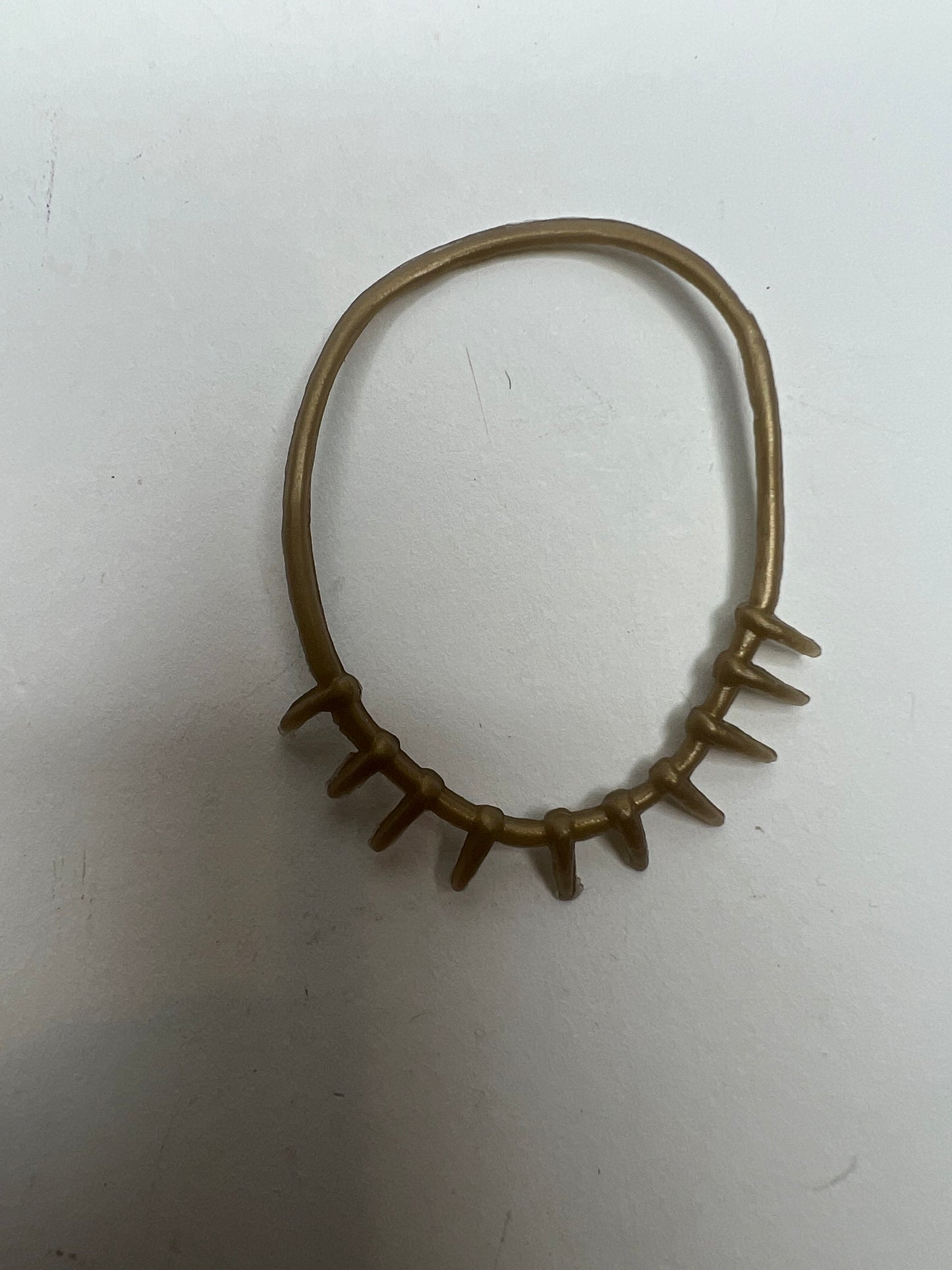 CXR PVC Soft Plastic Indian Bear Claw Necklace