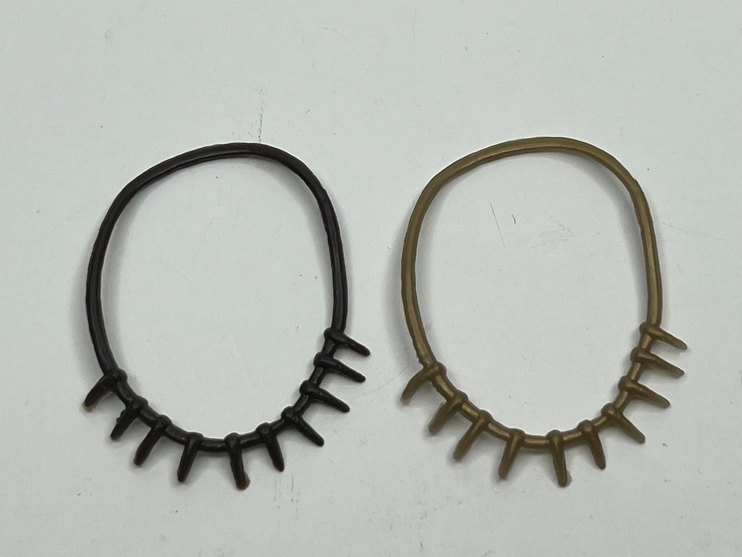CXR PVC Soft Plastic Indian Bear Claw Necklace