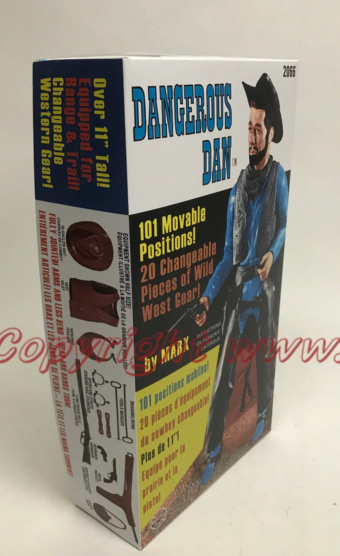 Dangerous Dan Orig French splash Bilingual design MOD Box