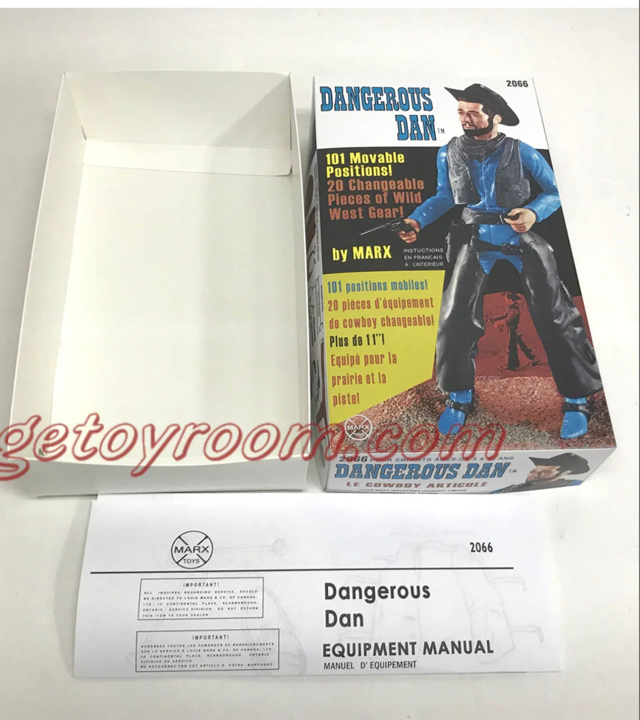 Dangerous Dan Orig French splash Bilingual design MOD Box