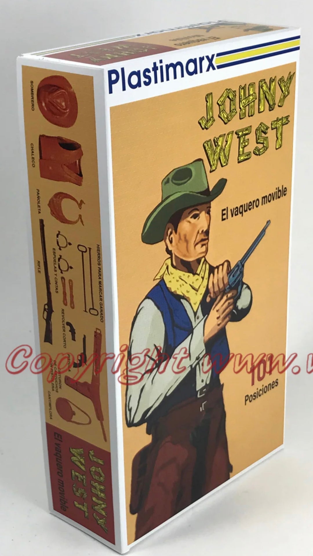 Johnny West Plastimarx Mexican Box