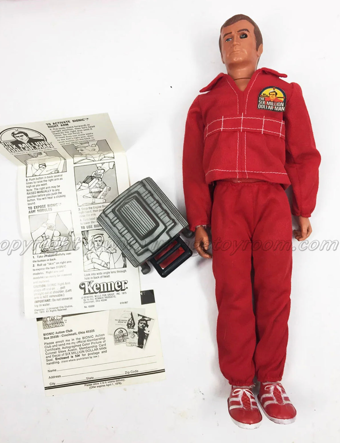 Kenner Six Million Dollar Man MIB