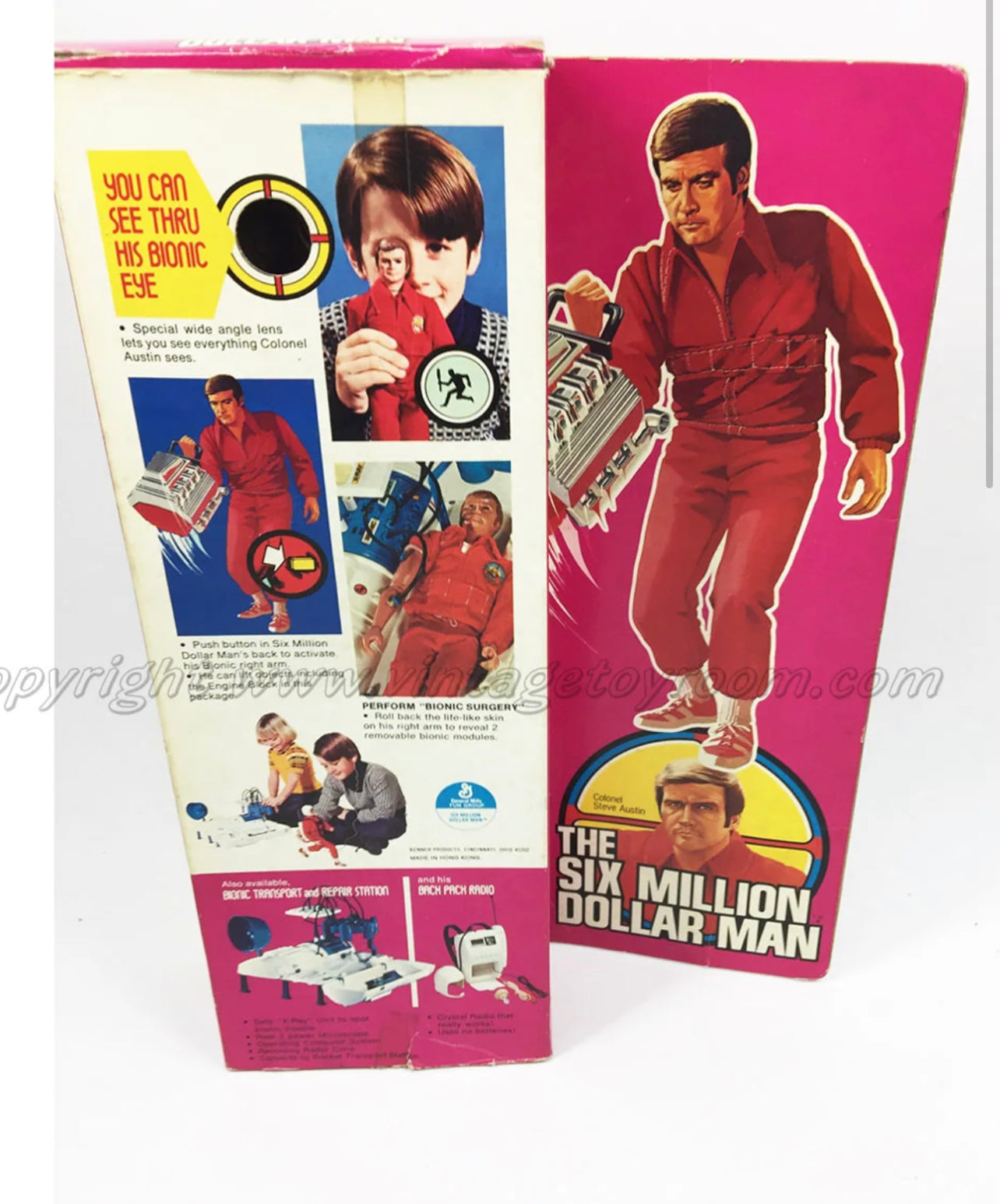 Kenner Six Million Dollar Man MIB
