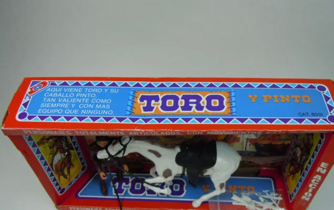 Mexican Lone Ranger and Tonto with Silver and Scout!