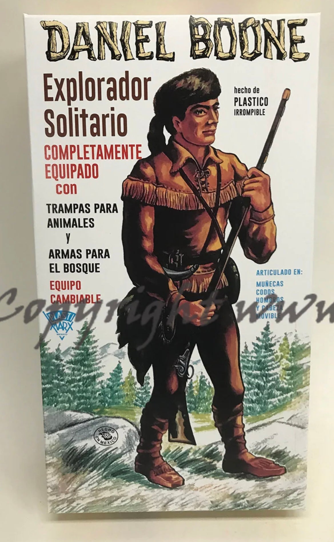 Plastimarx Daniel Boone Wilderness Scout Box