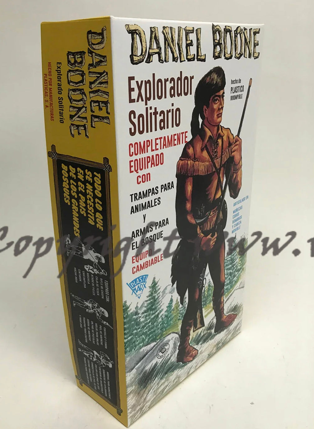 Plastimarx Daniel Boone Wilderness Scout Box