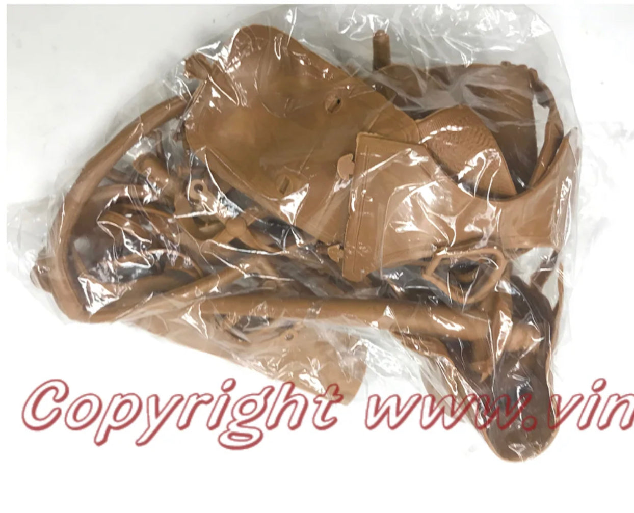 Thunderbolt Tack Sealed unused in butterscotch tan!
