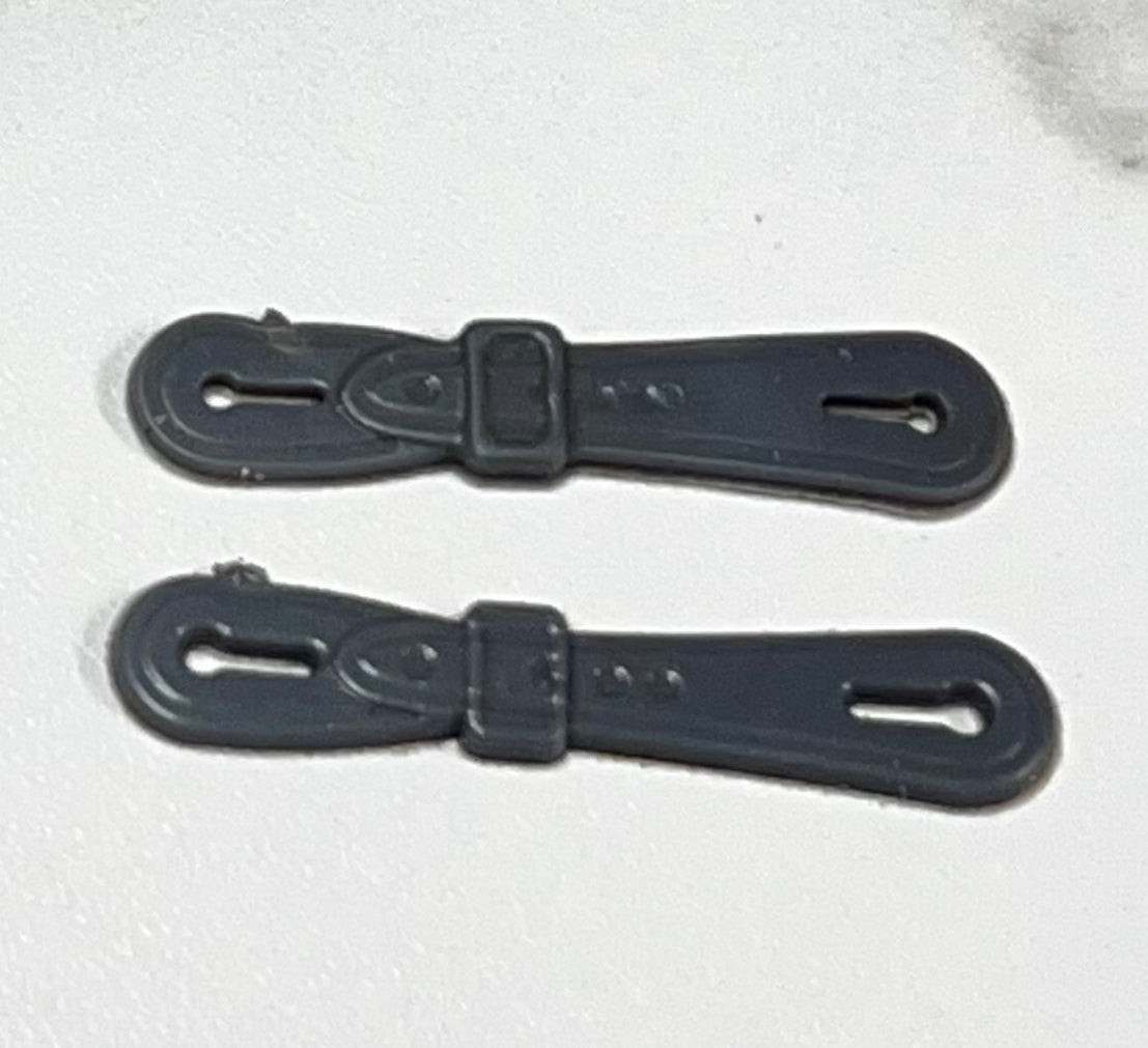 CXR Soft Vinyl Western Spur Straps (1 pair)