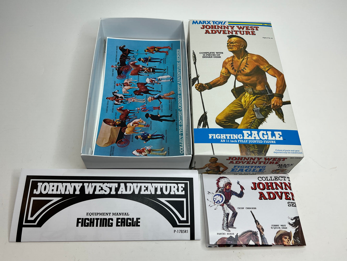 Johnny West Adventure Fighting Eagle Box