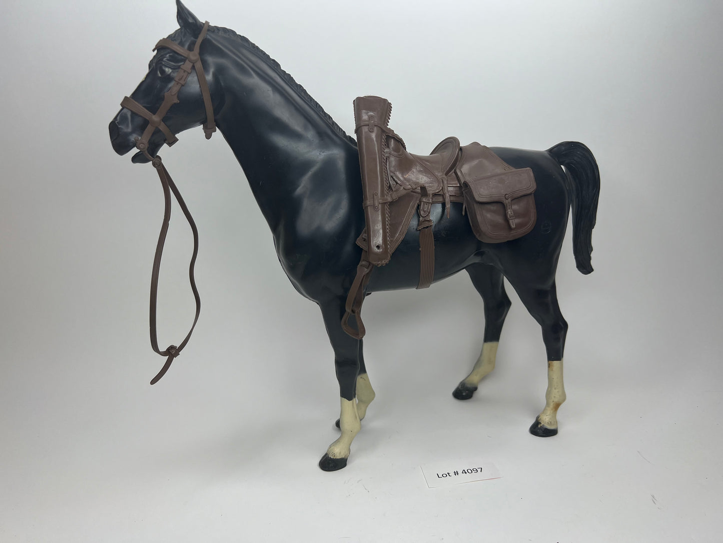 Black Thunderbolt Horse