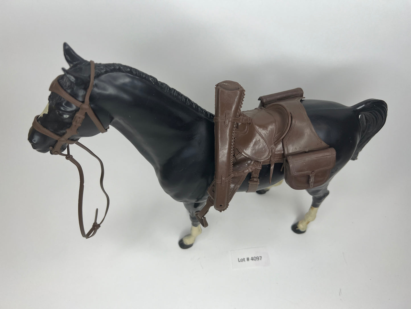 Black Thunderbolt Horse