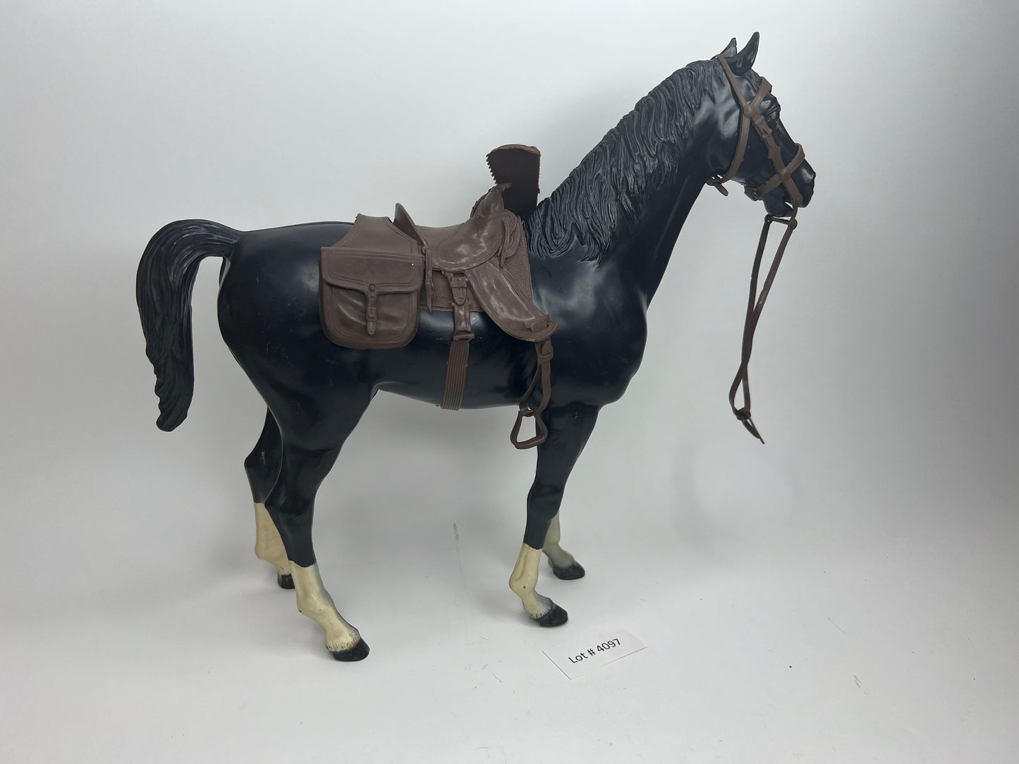 Black Thunderbolt Horse