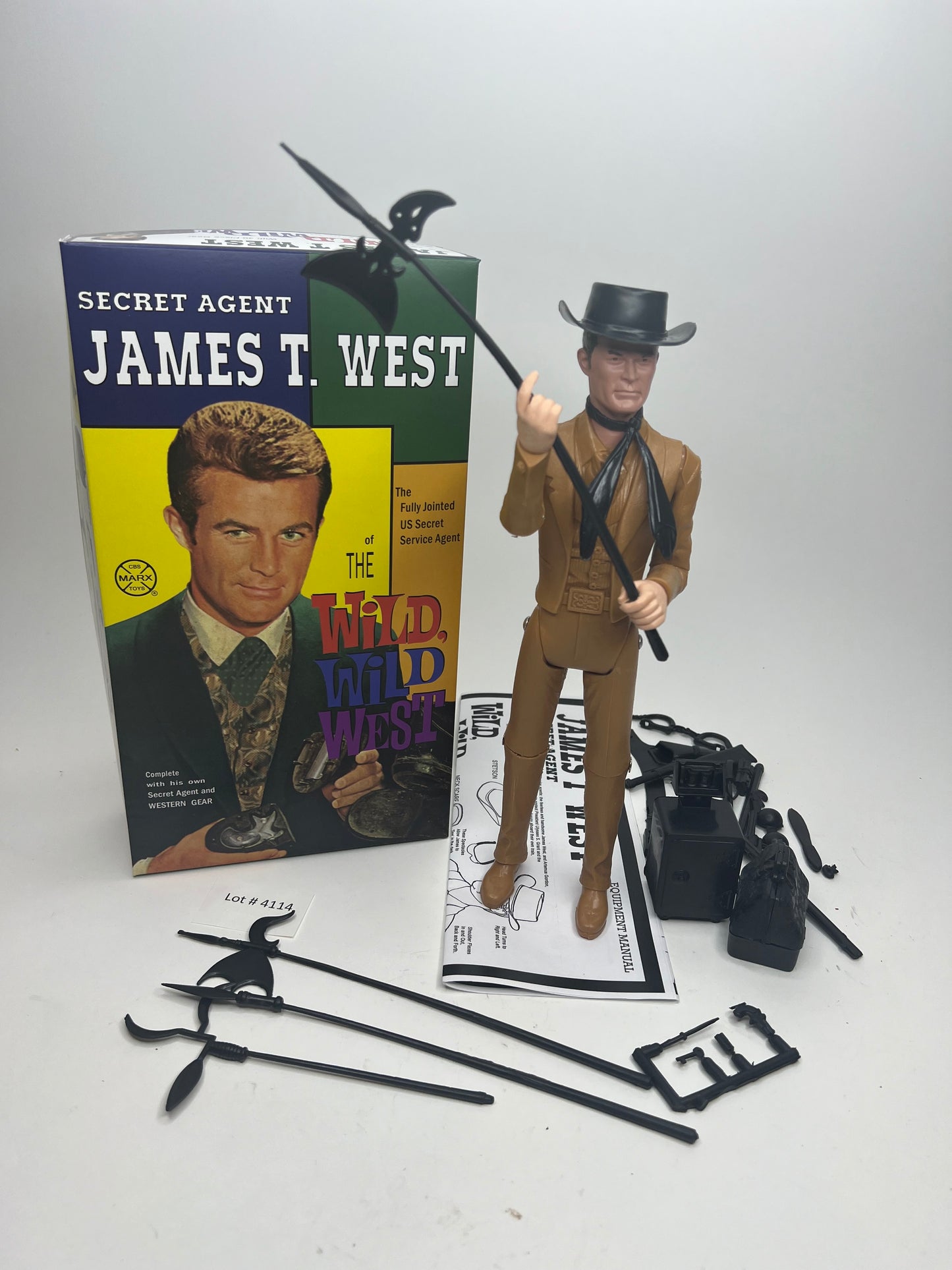 James West Boxed Custom from Wild Wild West!!