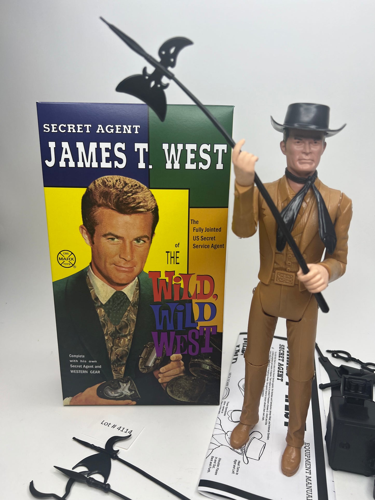 James West Boxed Custom from Wild Wild West!!