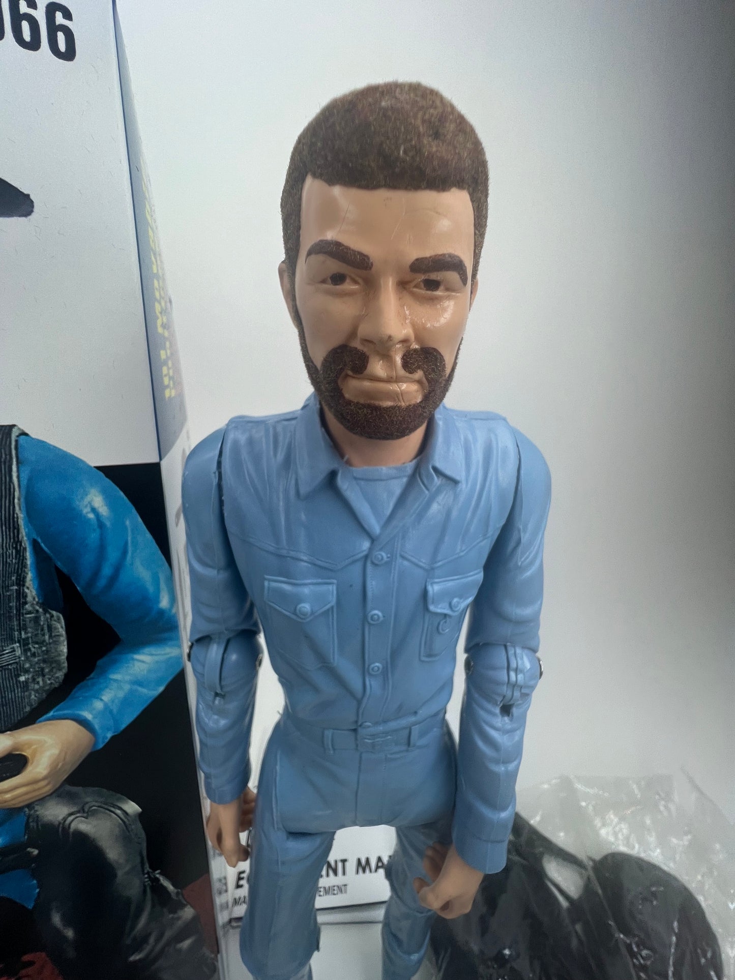 Marx Custom Dangerous Dan Flocked Life-Like Hair