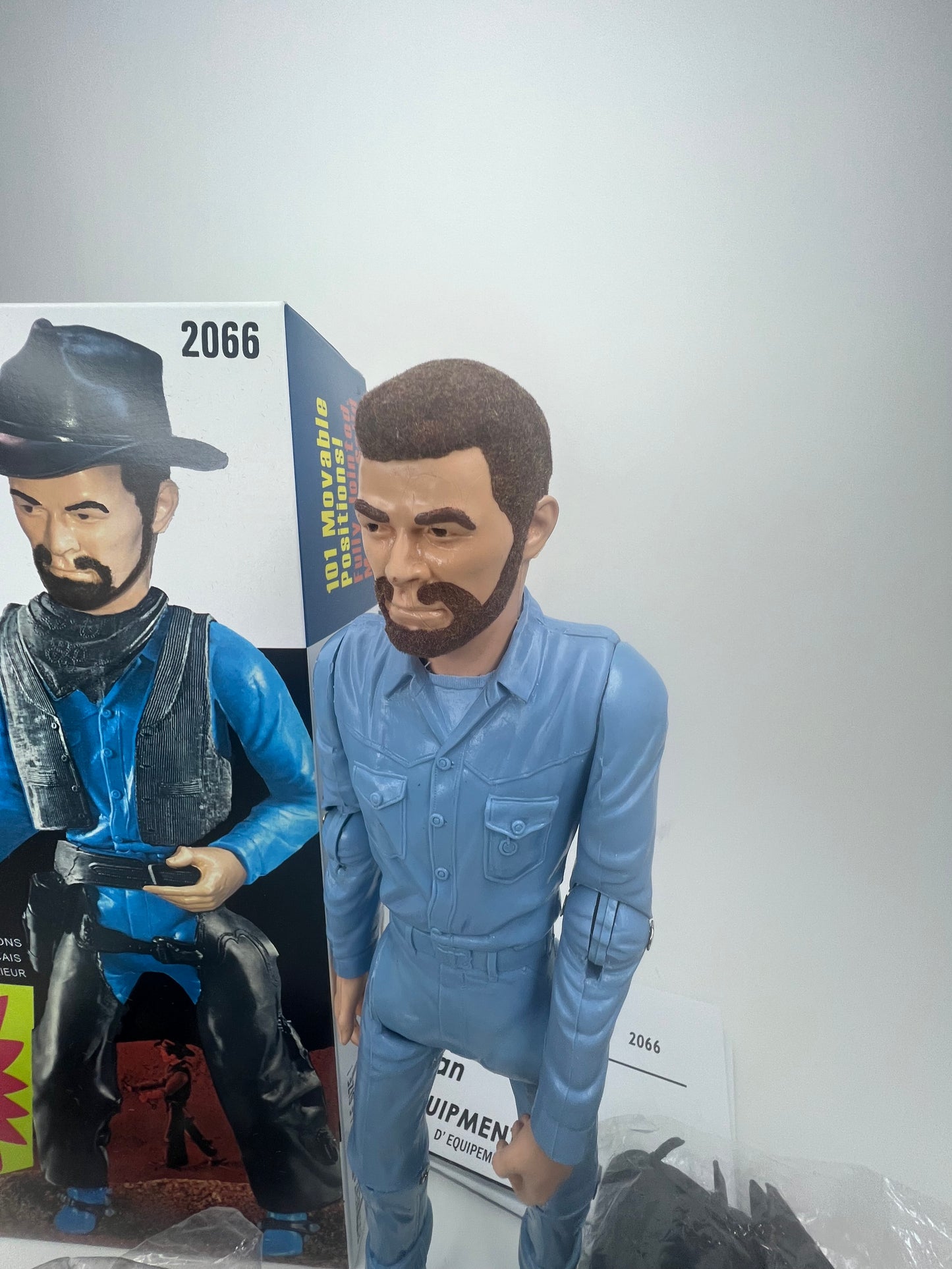 Marx Custom Dangerous Dan Flocked Life-Like Hair