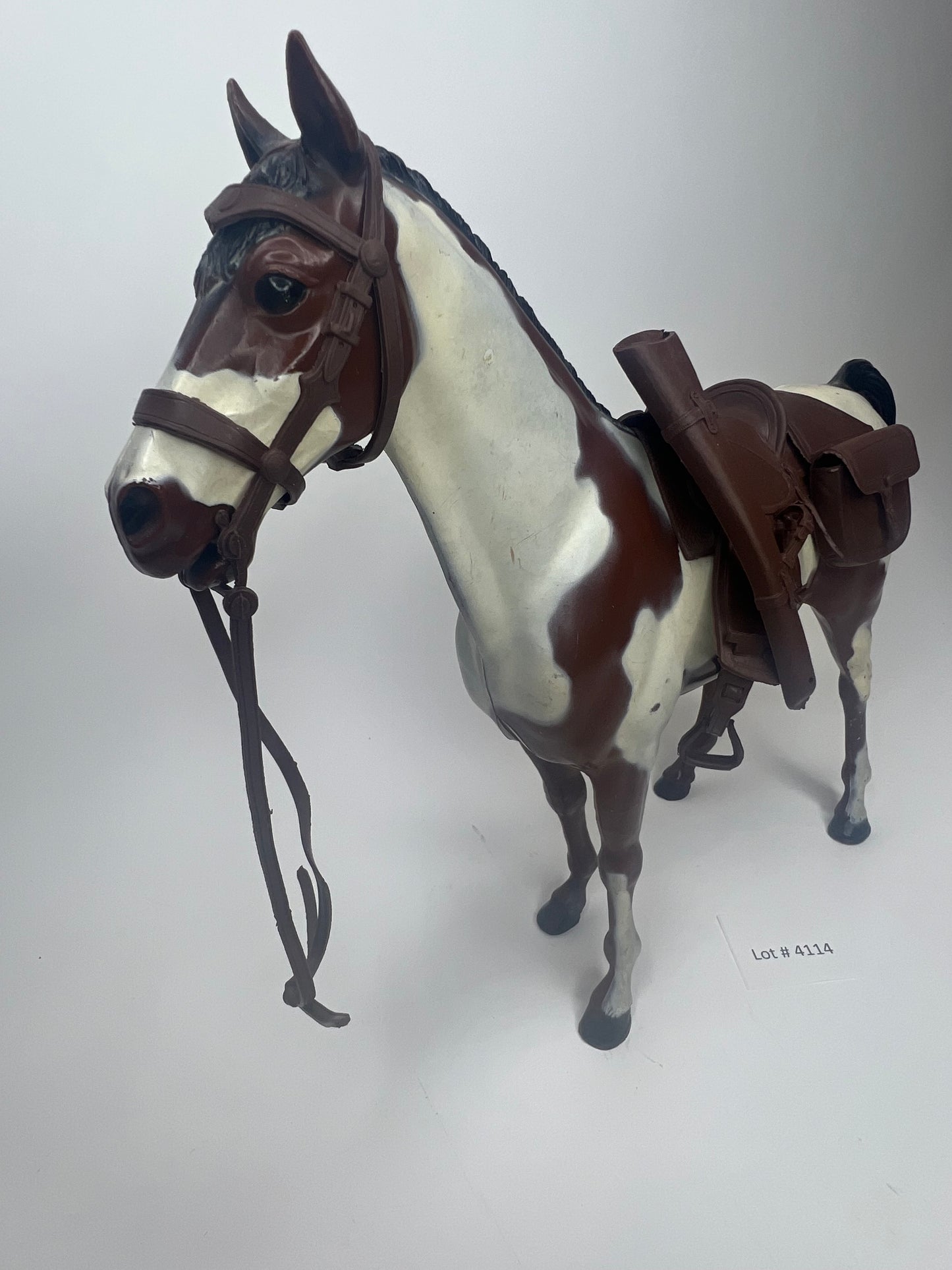 Storm Cloud Pinto Western Horse
