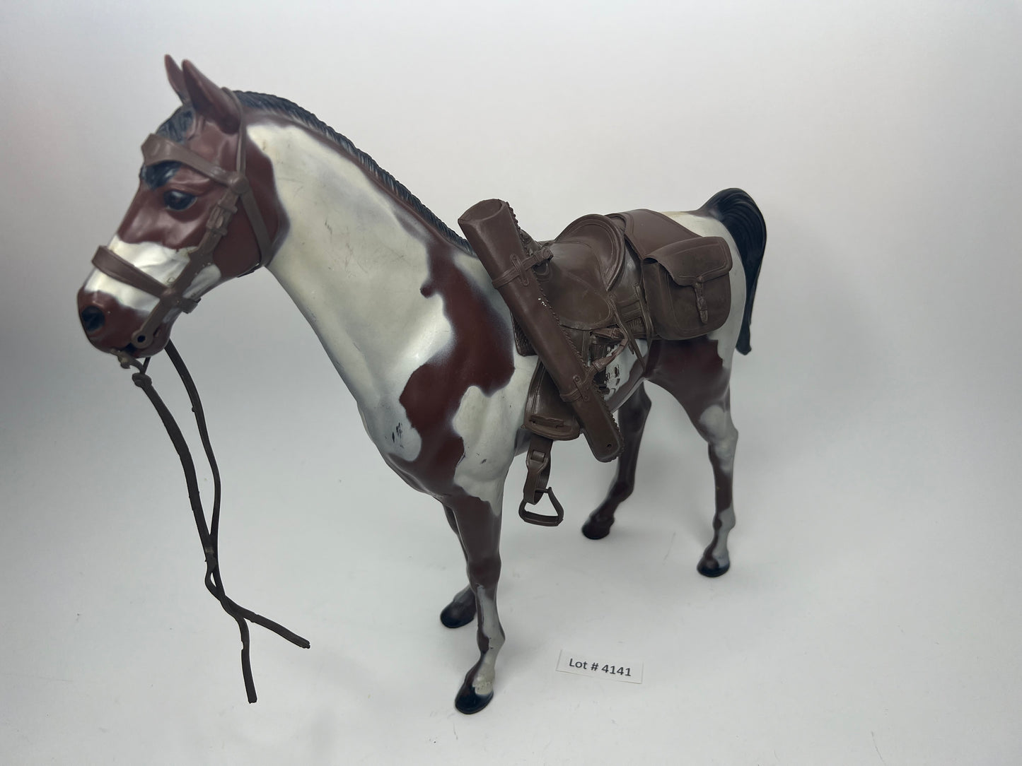 Storm Cloud Pinto Western Horse