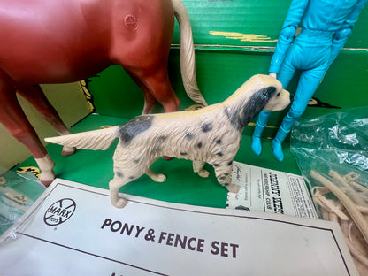1967 Sears Josie West, Pancho, Flack, and Corral Fence Combo Rare!