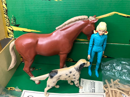 1967 Sears Josie West, Pancho, Flack, and Corral Fence Combo Rare!