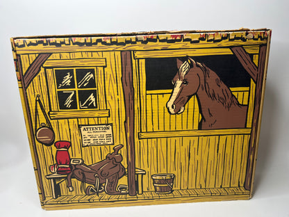 1967 Sears Josie West, Pancho, Flack, and Corral Fence Combo Rare!