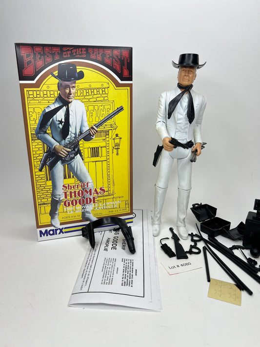 Vintage Sheriff Goode with Custom Best of the West (BOTW) Box