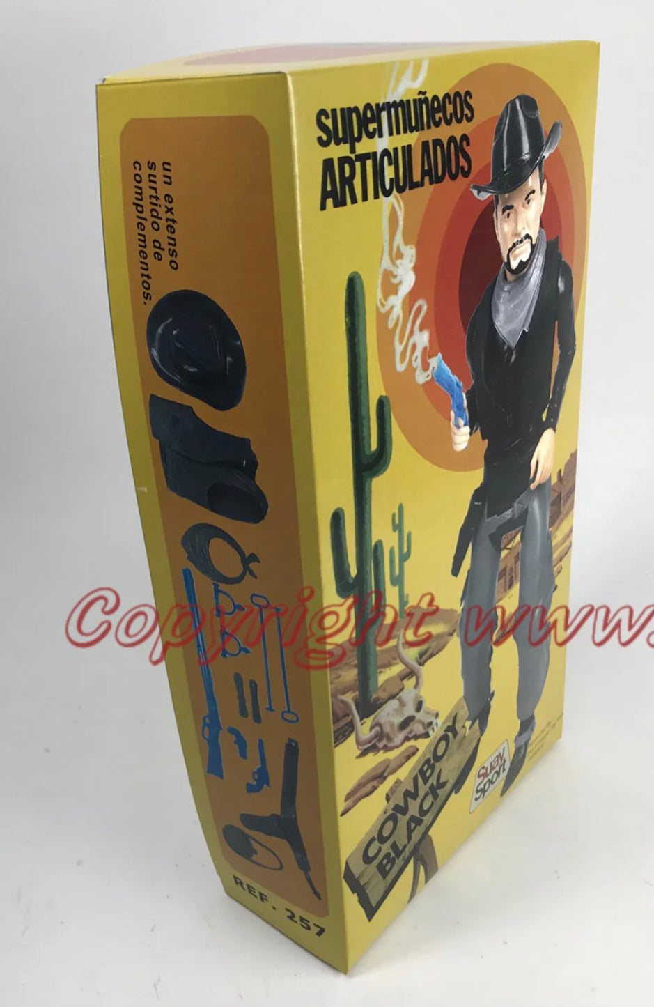 Cowboy Black Spanish Box