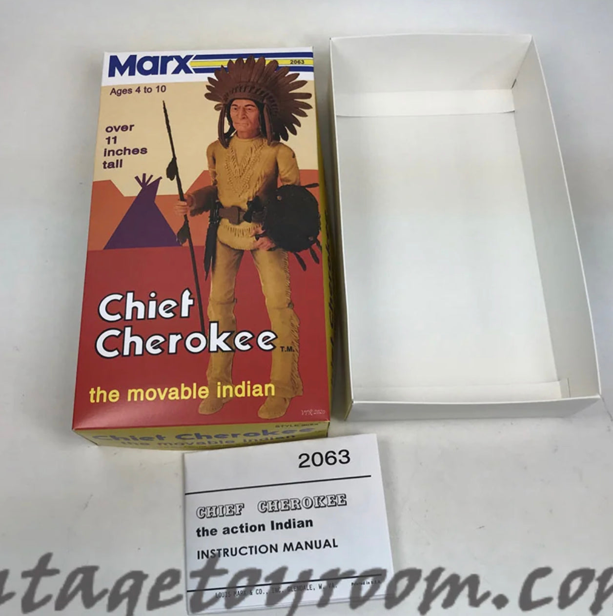 MOD Chief Cherokee Rare Yellow Box