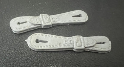 Marx Recast Soft Vinyl Cowboy Spur Straps