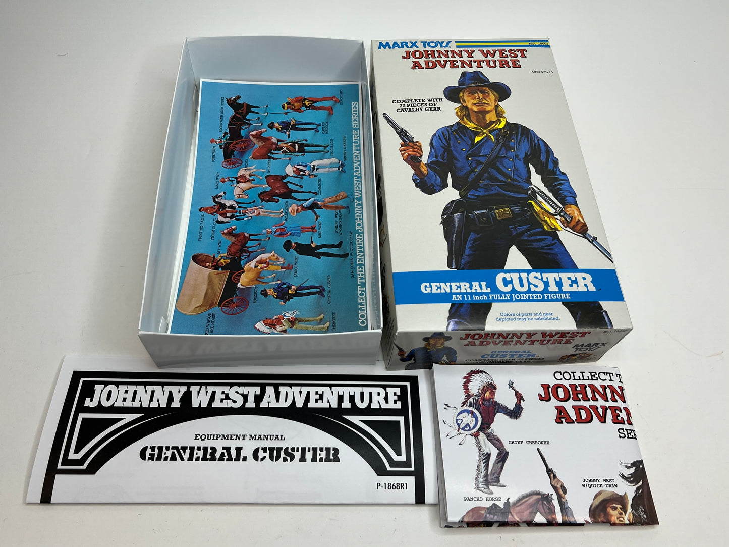 Johnny West Adventure Genetal Custer Box