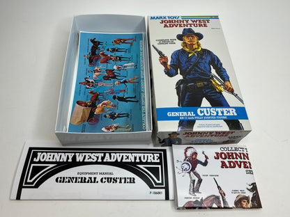 Johnny West Adventure General Custer Box