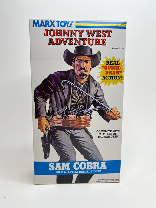 Johnny West Adventure Quick Draw QD Sam Cobra Box