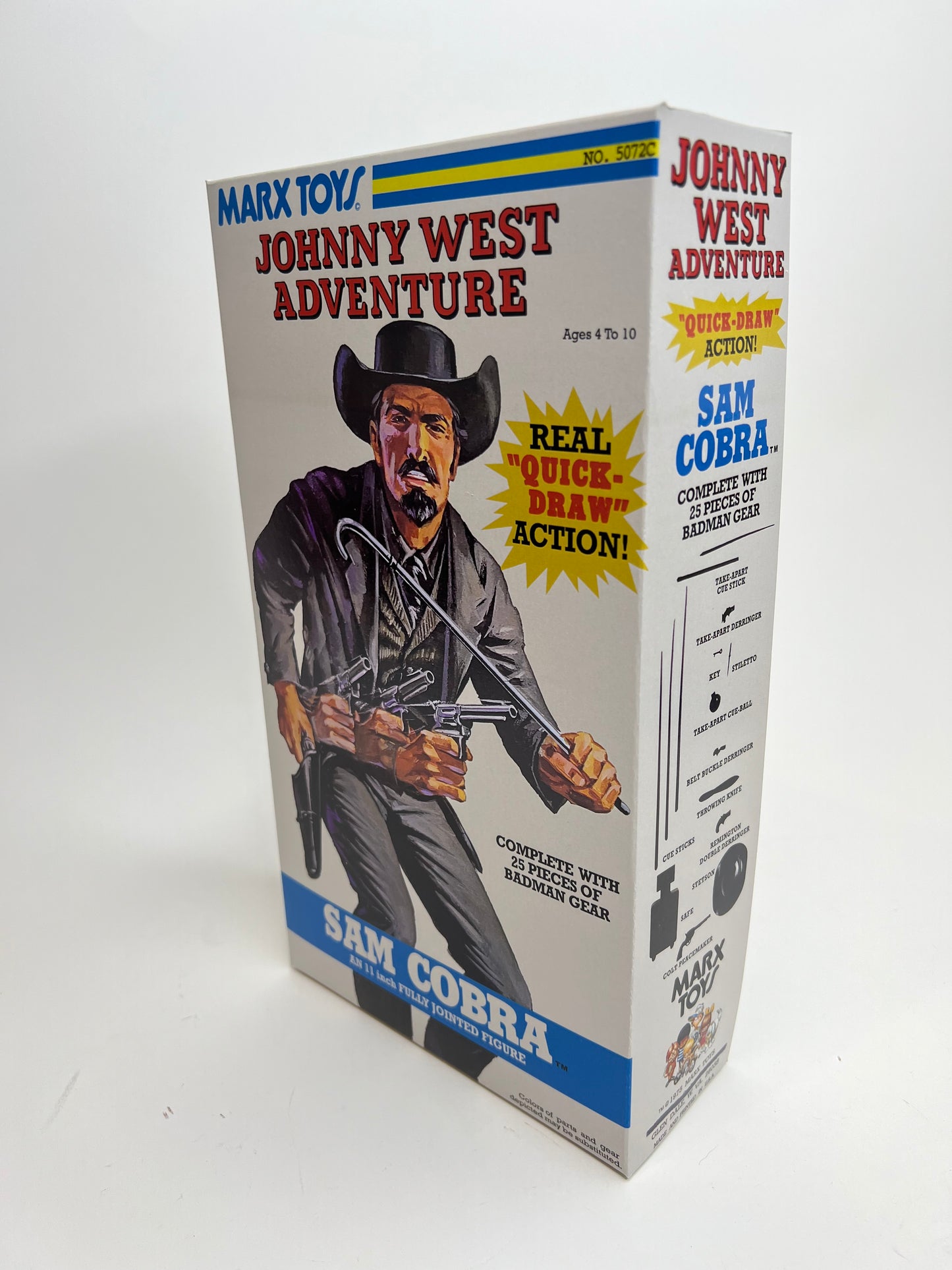 Johnny West Adventure Quick Draw QD Sam Cobra Box