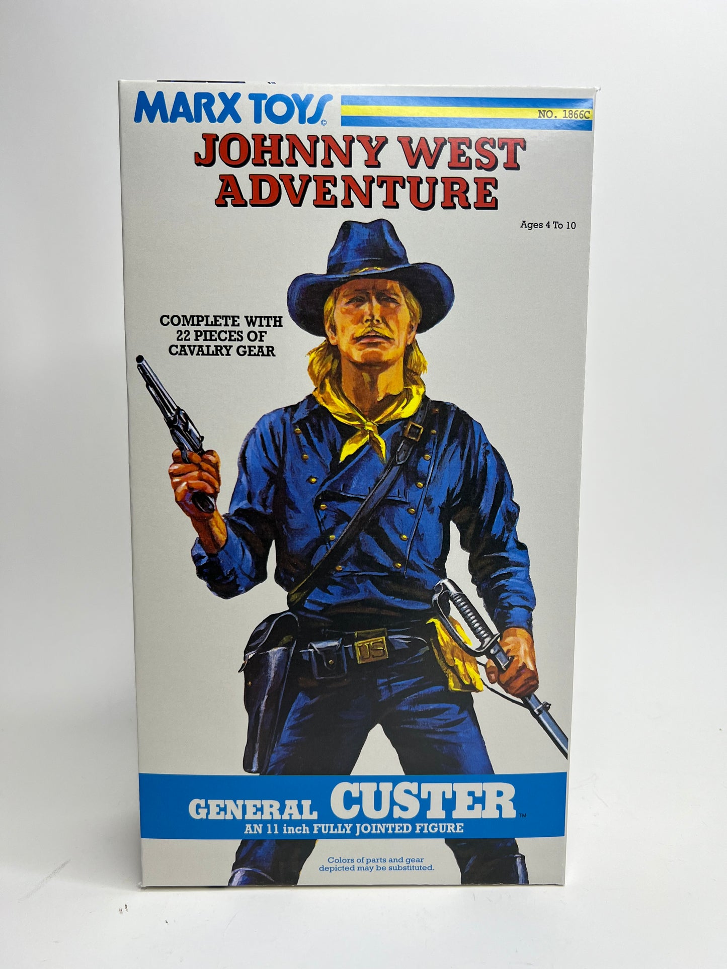 Johnny West Adventure General Custer Box
