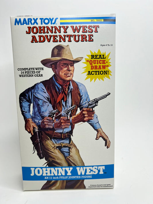 Johnny West Adventure Quick Draw QD Johnny Wes Box