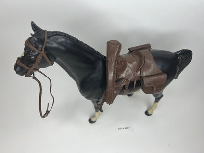 Black Thunderbolt Horse