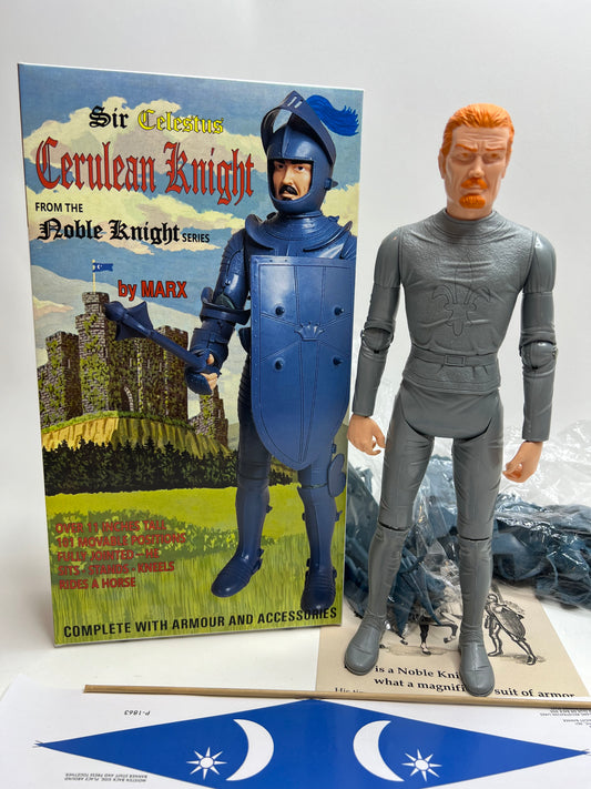 Sir Celestus the Cerulean (Steel Blue) Knight