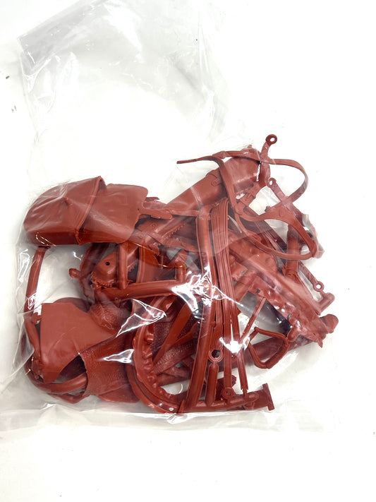 Cavalry Tack Sealed unused in russet red brown