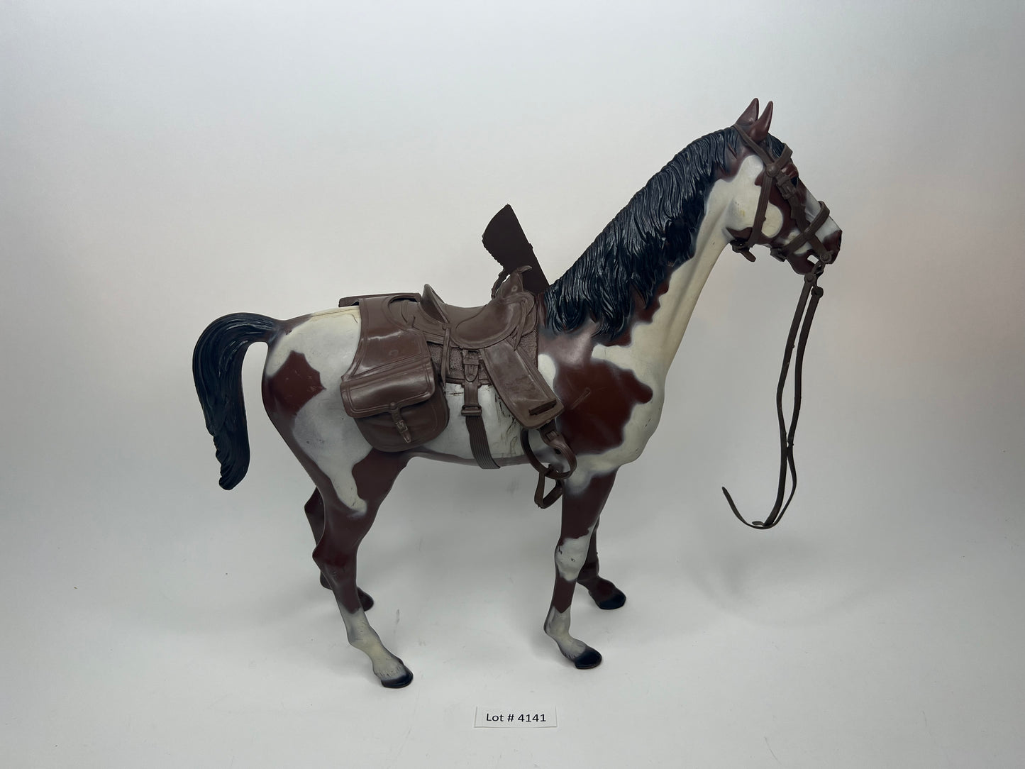 Storm Cloud Pinto Western Horse