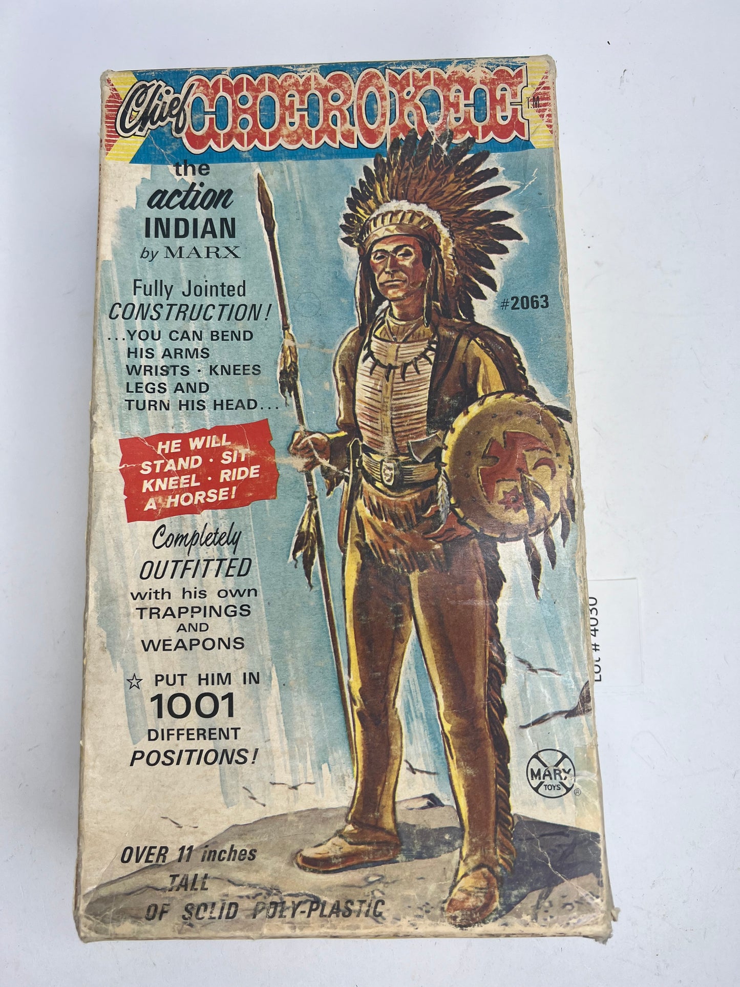 Chief Cherokee 1st Issue Action Box set