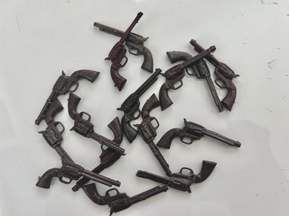Marx Vintage Colt Pistol accessory for Johnny or Jane West Best of the West sets!