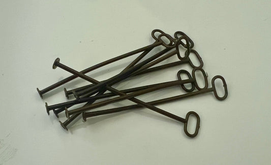 Marx Vintage L Branding Iron accessory for Johnny or Jane West Best of the West sets!