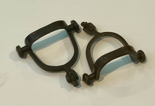 Marx Vintage set  of spur backs accessory for Johnny or Jane West Best of the West sets!