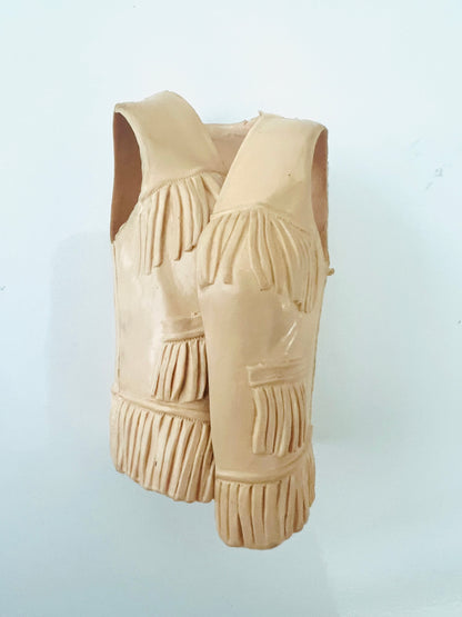Marx Vintage Fringe vest (1) accessory for Jane West Best of the West sets!