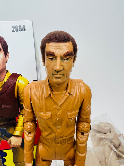 Custom Marx Ranch Hand MOD era figure with Life-Like hair !