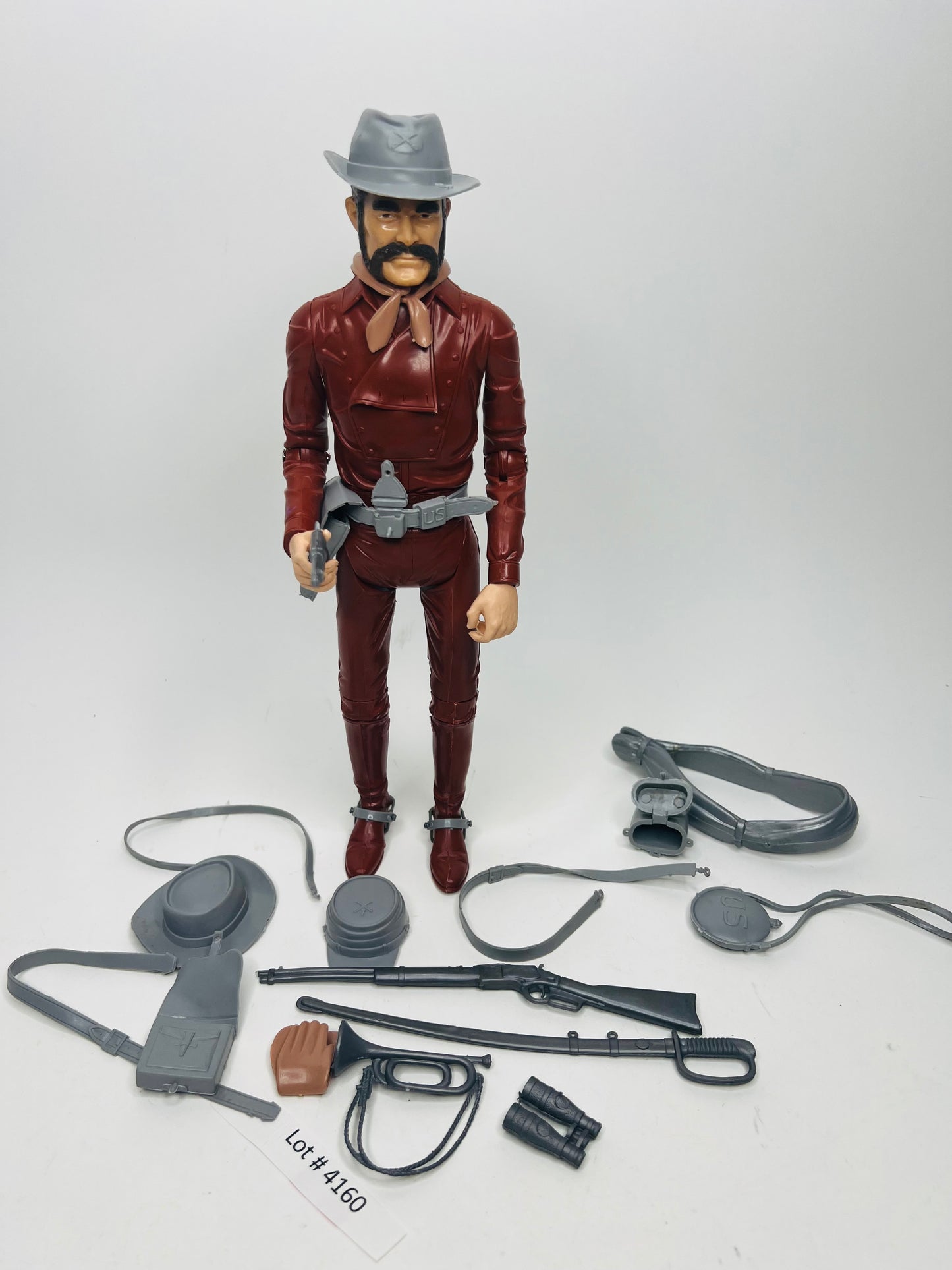 Custom  Captain Murdock Dark Maroon Cavalry figure !