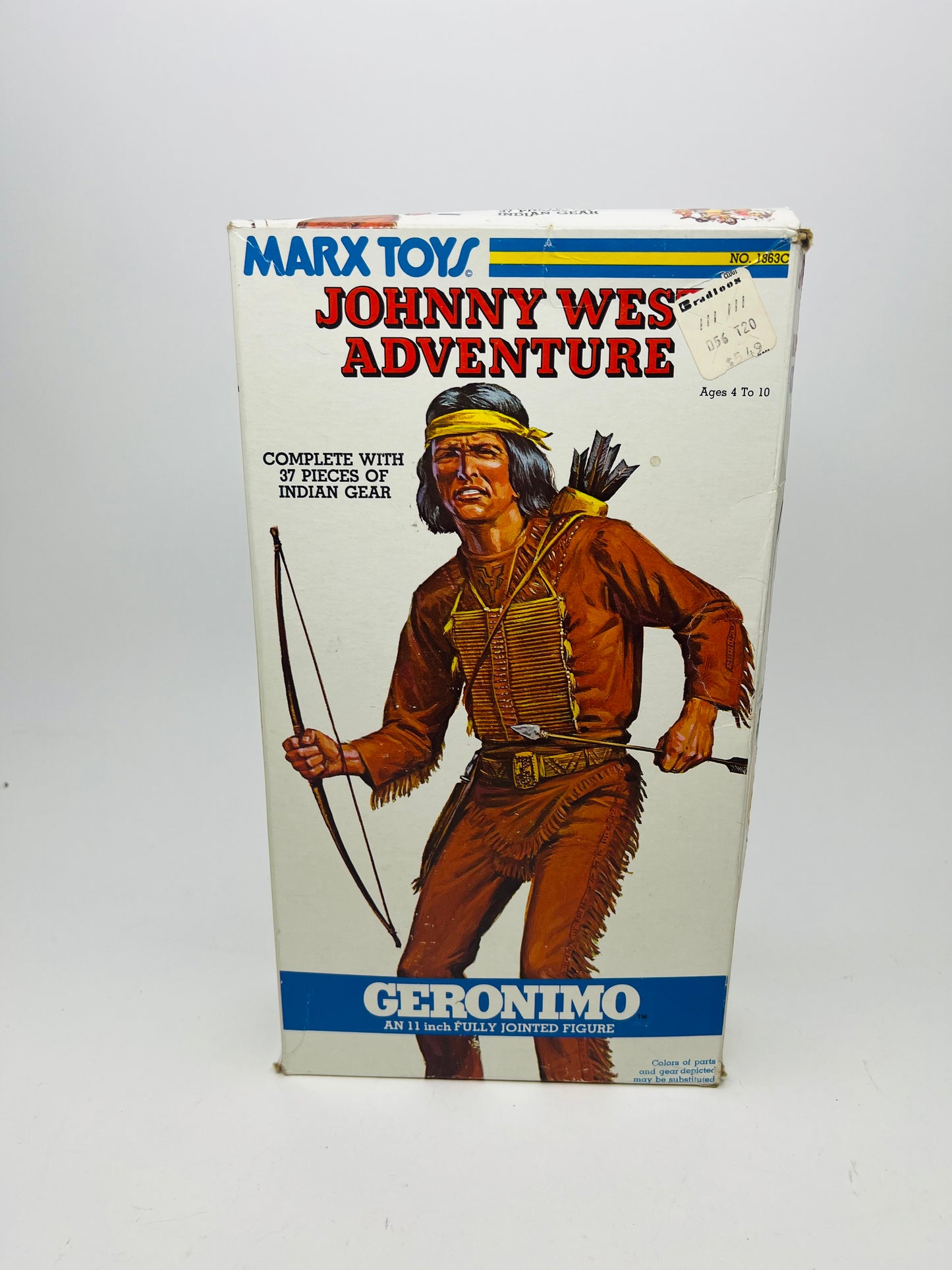 Geronimo Johnny West Adventure Sealed! Unopened!
