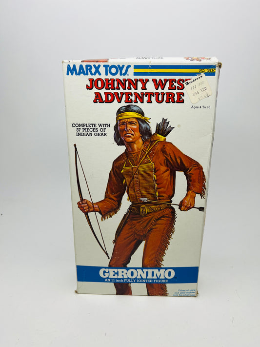 Geronimo Johnny West Adventure Sealed! Unopened!
