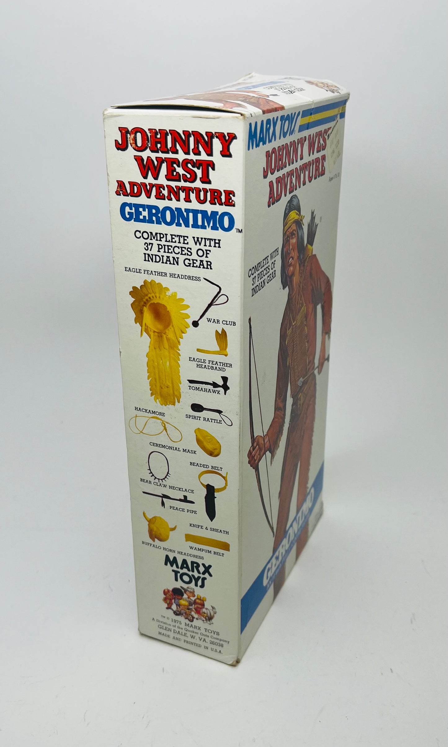 Geronimo Johnny West Adventure Sealed! Unopened!
